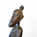 African Bronze Figure Sculpture 1970s thumbnail 10