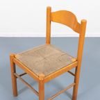 Italian Modern Architectural Pair Of Chairs / Eetkamerstoel, 1960’s thumbnail 6