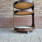 Vintage Bar Cart Op Wielen thumbnail 7