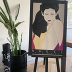 Patrick Nagel (1945-1984), Orginal 1980’S  Poster Nage The Book thumbnail 10