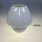 Wsb / W.S.B. Mushroom Lamp Met Swirl Motief. Duitsland 1950'S thumbnail 18