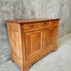 Antiek Dressoir Buffet Commode 19E Eeuws Frans Kersenhout thumbnail 18