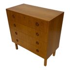Vintage Ladekast Kastje Jaren 60 Teak Fineer Commode Design thumbnail 15