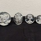 Verzameling Pheiffer Kristal Presse Papier Glasballen thumbnail 11