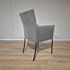 3x Bert Plantagie Eetkamerstoelen - Grijs - Taupe - Design thumbnail 3