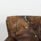 Art Deco Armchair In Cow Skin thumbnail 4