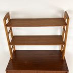 Scandinavisch Vintage Teak Fineren Kast Vardo thumbnail 13