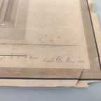 Oude Architectuur Tekening Toren 1861 thumbnail 7