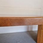 Vintage Massief Houten Uitschuifbare Eettafel Xl Design thumbnail 13