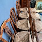 Set Van 8 Stoelen Uit De Periode Van Het Directoire De France (1789-1805). thumbnail 2