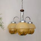 Vintage Murano Hanglamp Mazzega Italiaans Design thumbnail 4