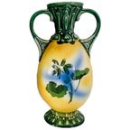 Artdeco Vaasje Art Nouveau Groen Bloemen 1920 thumbnail 3