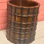 Decoratieve Massief Houten Papiermand In Boekvorm thumbnail 9