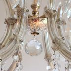 Maria Theresia Crystal Chandelier, 1950S thumbnail 9