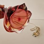 Antieke Kristalglas Lampenvoet Val St Lambert thumbnail 7