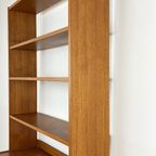 Scandinavisch Vintage Teak Fineren Boekenkast Horten thumbnail 3