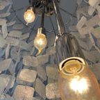 Xxxl Capiz Schelpen Hanglamp Parelmoer Opaline Lamp Chrome Frame thumbnail 15