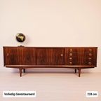 Xxl Vintage Fristho Dressoir | Palissander | Mid-Century 1960S | Volledig Gerestaureerd thumbnail 2