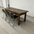 Antieke Franse Boeren Tafel thumbnail 4