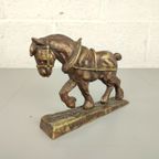 Bronzen Beeld Trekpaard thumbnail 6