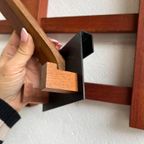 Vintage Brutalist Wandkapstok Met 3 Ophangpunten thumbnail 5