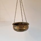 Koperen Hangpot Schaal Vintage Hangpot thumbnail 2