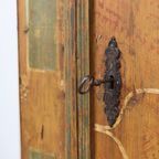 Antieke Beschilderde Bruidskast 1764 thumbnail 5