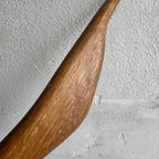 Heron Crane Sculptural Wooden Art Piece thumbnail 8