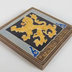 Faience- En Tegelfabriek Westraven - Cloisonné Tegel - Tegel Noord Brabant - 1930/1949 thumbnail 6
