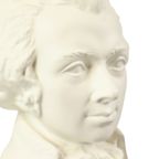 Vintage Buste Mozart Biscuit Porselein Goebel Bochmann thumbnail 3