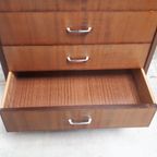 Strakke Vintage Ladekast Jaren 60 Chest Of Drawers thumbnail 11