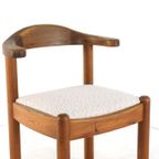 Set 4 Vamdrup Stoelen Eetkamerstoelen Deens Vintage Gestoffeerd thumbnail 8