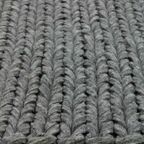 Vloerkleed Kabel - Antraciet Grijs 200x300 Cm thumbnail 7