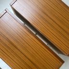 Set Vintage Teak Houten Nachtkastjes thumbnail 8