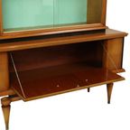 Vintage Vitrine Kast Scandinavische Stijl Jaren 50 Rockabilly thumbnail 13
