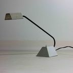 Geometrische Mid-Century Vintage Bureaulamp, Frankrijk Jaren 50 thumbnail 9