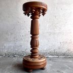 Decorative Oak Wooden Pilar, 20Thcentury thumbnail 8