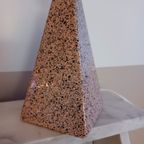 Tafellamp, Terrazzo-effect, 1991, Manufactures Porcelaines De Bruxelles. thumbnail 7