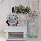 Vintage Voorraad Pot Met Deksel, Groen Bruin Met Reliëf Deco thumbnail 25