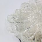 Vintage Plafondlamp Plafonnière 'morgenstjerne' Glas Glazen thumbnail 11