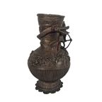 Tibet - Brons - 'Dragon' - Mythische Figuren - Vaas - 20E Eeuw thumbnail 3