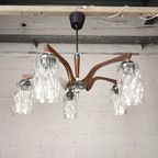 Vintage Hanglamp Met 5 Kelken thumbnail 2