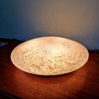 Grote Plafondlamp Van Geglazuurd Glas (Diam 45Cm), Doria, 1970 thumbnail 10