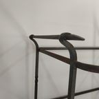 Brocante Metalen Tuin Trolly Serveerwagen Tuintafel Glasplaten thumbnail 15