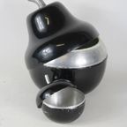 Ca. 1960’S - Aluminium - Champagne Bucket / Ice Bucket In The Shape Of A Pear With Matching Apple thumbnail 3