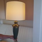 Klassiek - Tafellamp - Kastlamp - Kullmann - Messing/Stof thumbnail 2