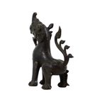 Aziatische Bronzen Foo Dog Komainu Guardian Lion China thumbnail 5