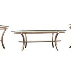 Pierre Vandel Oval Coffee Table, 1970S thumbnail 2