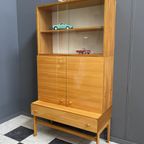 Small Highboard With Showcase By Jitona 1970S thumbnail 2