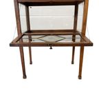 Vintage Glazen Vitrine / Etalage / Theekastje thumbnail 12